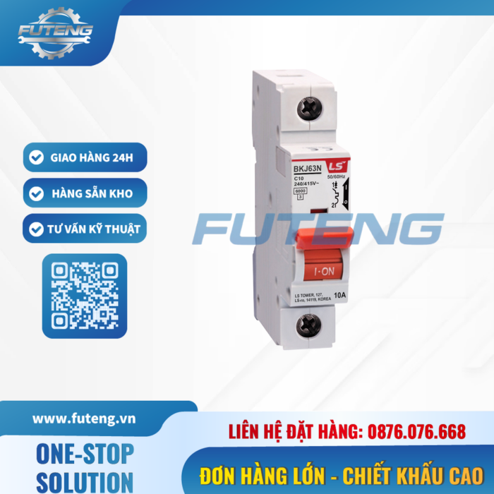 CB tép 1P 10A LS 1 CB tép 1P 10A LS