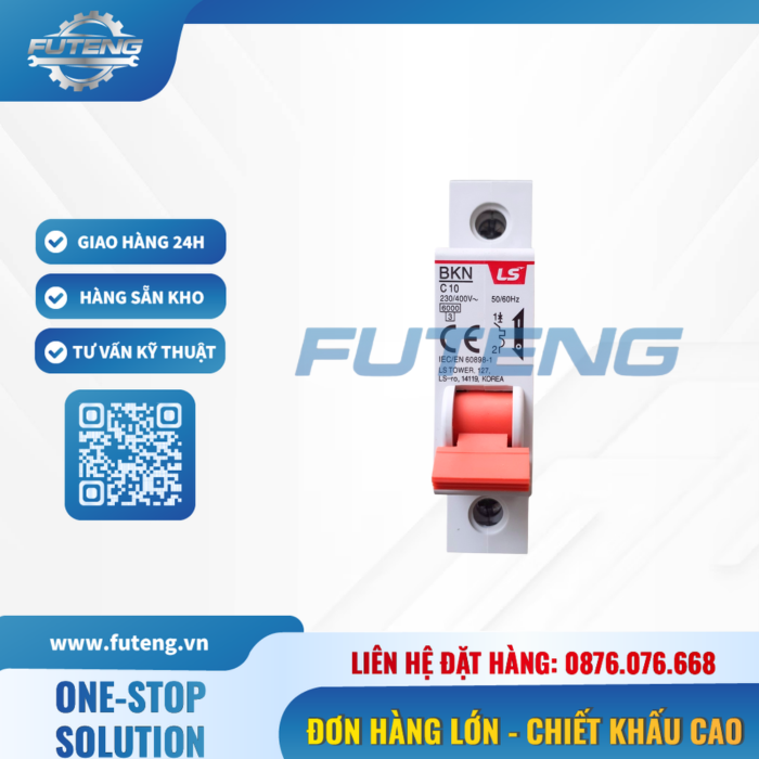 CB tép 1P 10A LS 3 CB tép 1P 10A LS - Ảnh 3