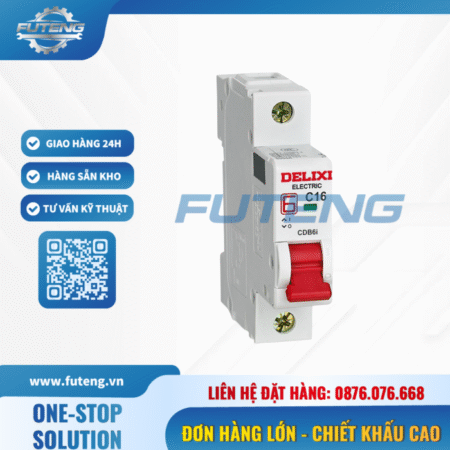 CB tép 1P 16A Delixi