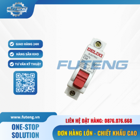 Alternative view of CB tép 1P 20A Delixi