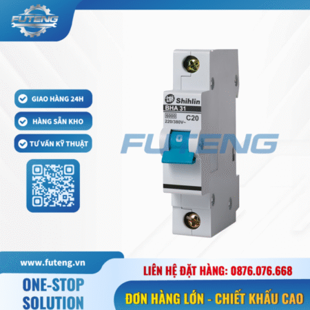 CB tép 1P 20A Shihlin
