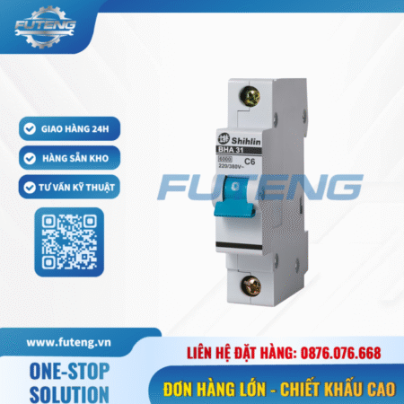 CB tép 1P 6A Shihlin