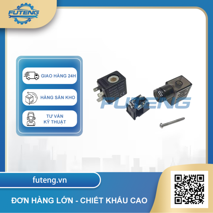 Coil van điện từ AIRTAC 4V 3 Coil van điện từ AIRTAC 4V - Ảnh 3