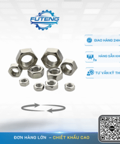 Alternative view of Đai Ốc Lục Giác Inox, Thép Mạ Kẽm | Giá Tận Xưởng – FUTENG