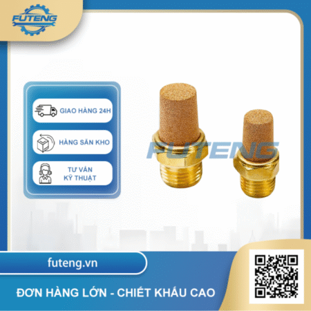 Alternative view of Giảm thanh khí nén (muffler) ren 3/8"