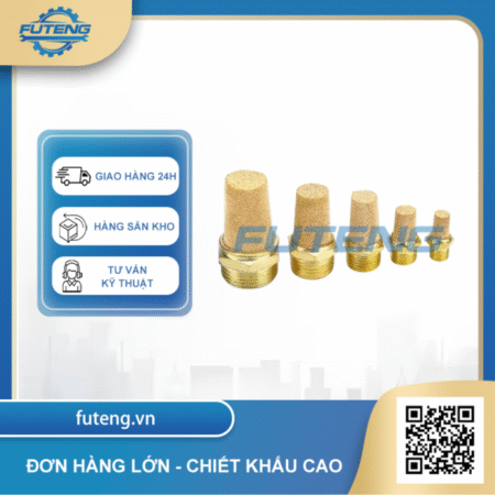 Giảm thanh khí nén (muffler) ren 1/4"