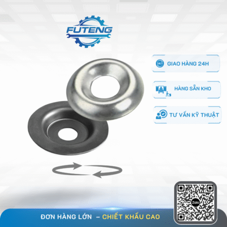 Alternative view of Lông Đền Chén Inox, Thép Mạ Kẽm | Thẩm Mỹ – Giá Tận Xưởng – FUTENG