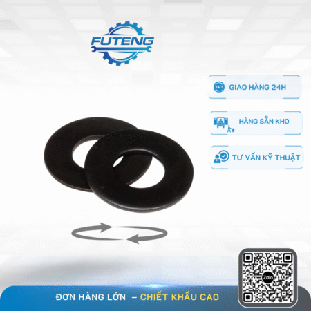 Alternative view of Long Đen Phẳng Thép Mạ Kẽm | Đủ Size – Giá Tận Xưởng – FUTENG