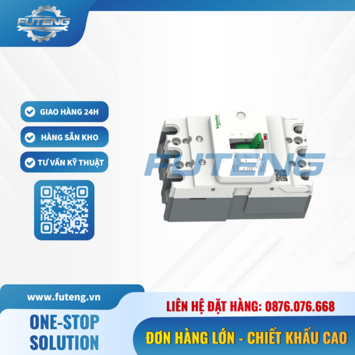 MCCB 3P 225A Schneider 2 MCCB 3P 225A Schneider - Ảnh 2