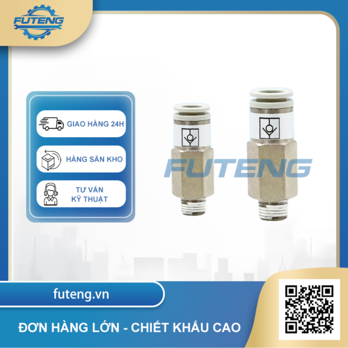 Nối khí nén một chiều SPC/VPC 1 Nối khí nén một chiều SPC/VPC