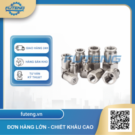Nối khí nén ren trong inox AIRTAC BPCF