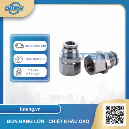 Nối nhanh hơi inox IPMF ren 1/8 1/4…