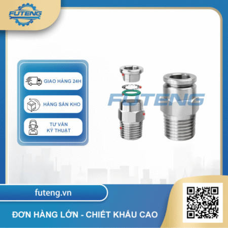 Noi nhanh hoi inox IPMF ren 18 14… 3