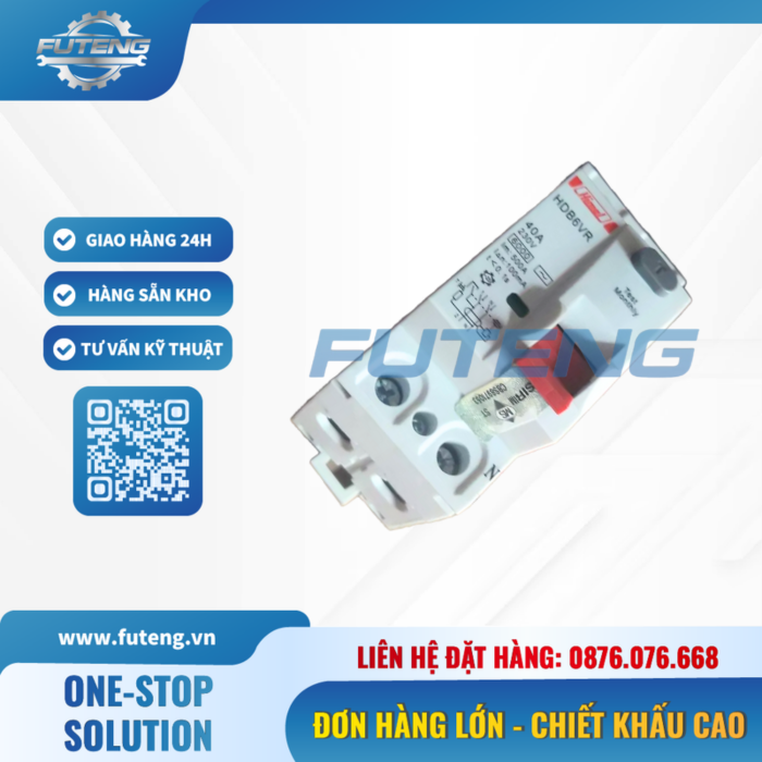 RCCB 2P 30mA 40A Himel 3 RCCB 2P 30mA 40A Himel - Ảnh 3