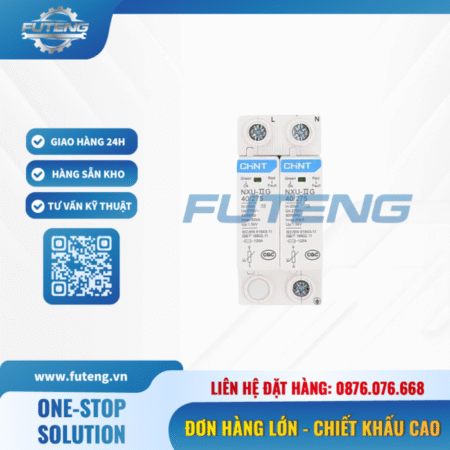 Alternative view of Thiết bị chống sét lan truyền 2P 40kA CHINT