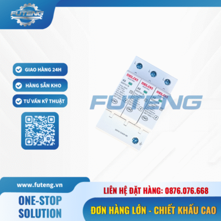 Alternative view of Thiết bị chống sét lan truyền 3P 60kA Delixi
