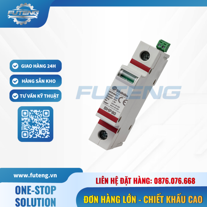 Thiết bị chống sét lan truyền 4P 80kA Shihlin 3 Thiết bị chống sét lan truyền 4P 80kA Shihlin - Ảnh 3