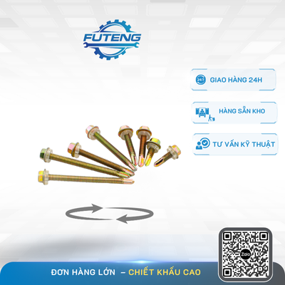 Vít Bắn Tôn Chống Dột Thép Mạ Kẽm | Giá Tận Xưởng – FUTENG 1 VÍT BẮN TÔN (4)