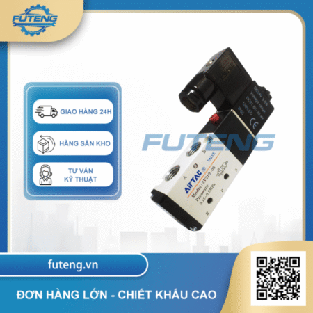 Alternative view of Van điện từ khí nén AIRTAC 4V210