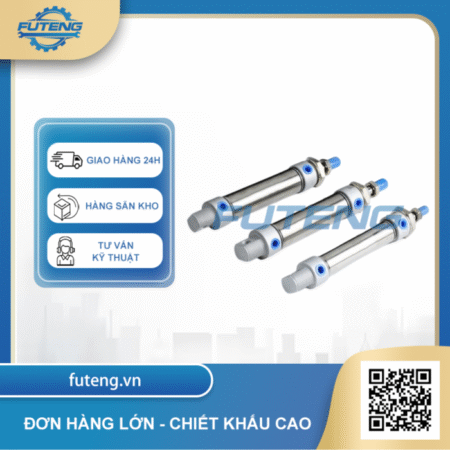 Xi lanh khí nén tròn inox HXC MA