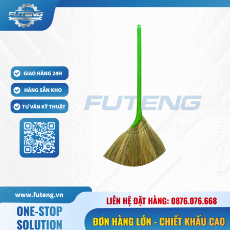 CHỔI NYLON CÁN DÀI